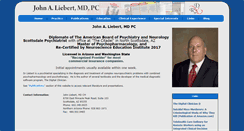 Desktop Screenshot of johnliebert.com